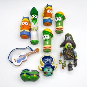 Vintage Veggietales figures lot
